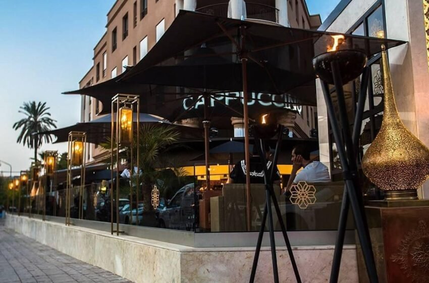 cappucino marrakech -quartier de l’Hivernage
