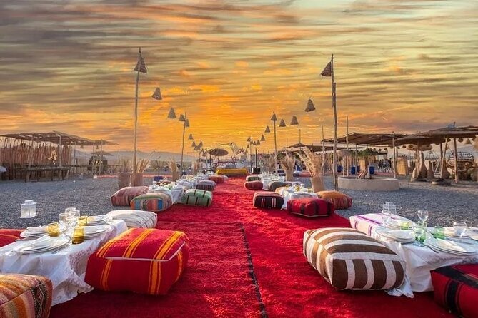 coucher de soleil agafay