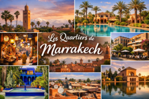 Les quartiers de Marrakech