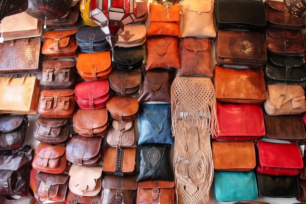 sac en cuir de Marrakech