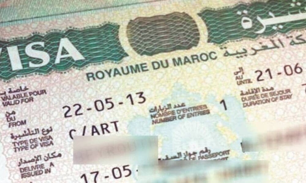 visa pour Marrakech