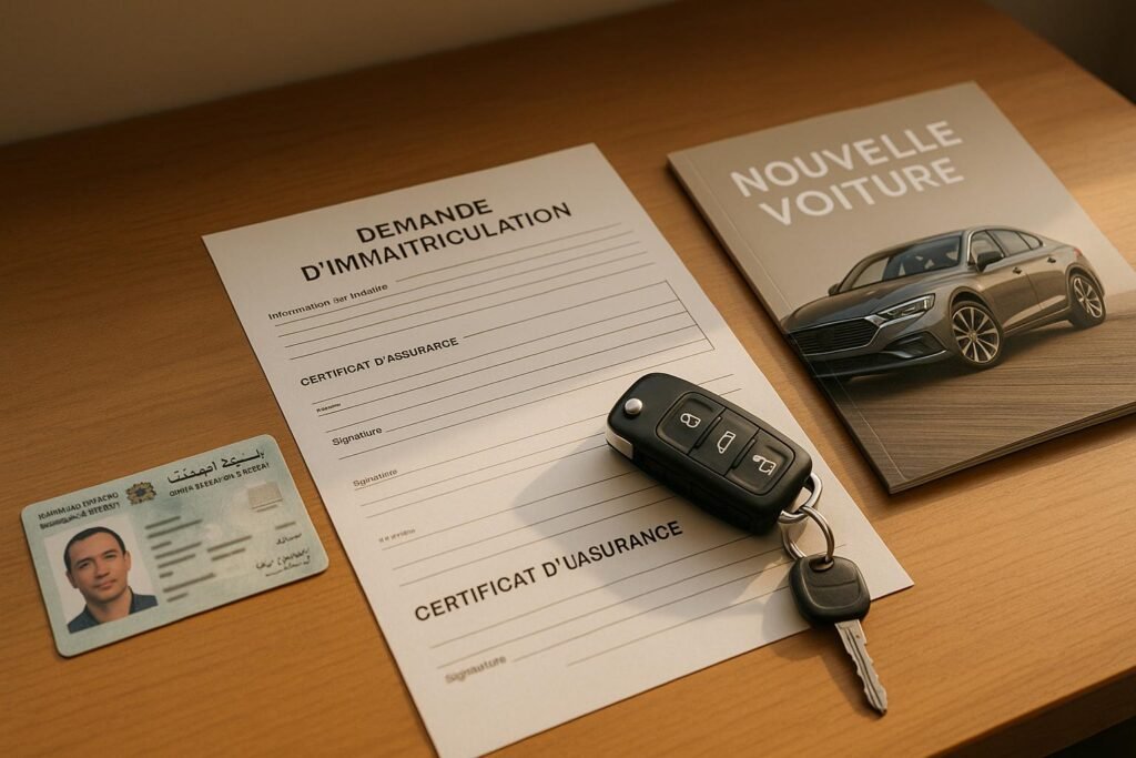 papier pour acheter une voiture importée