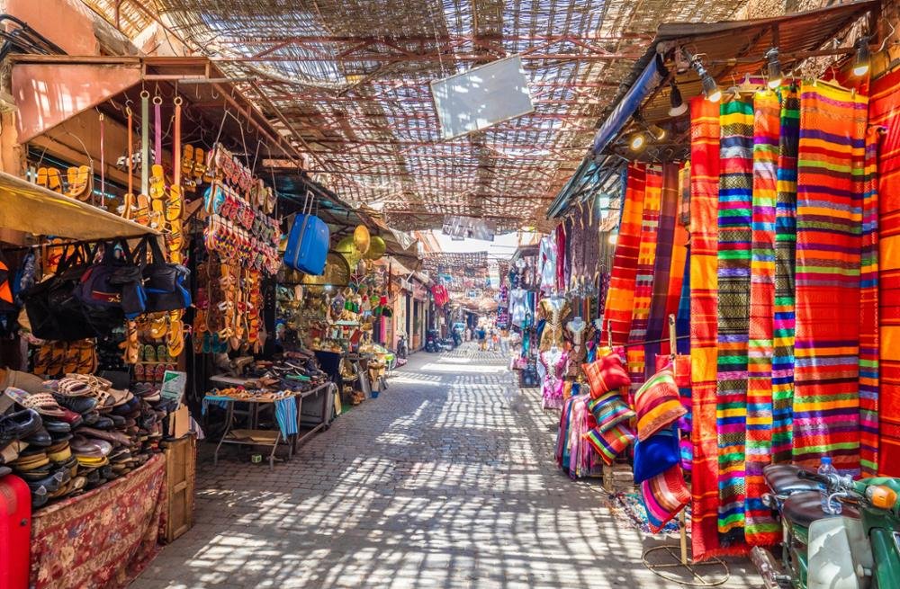 les souks de la médina