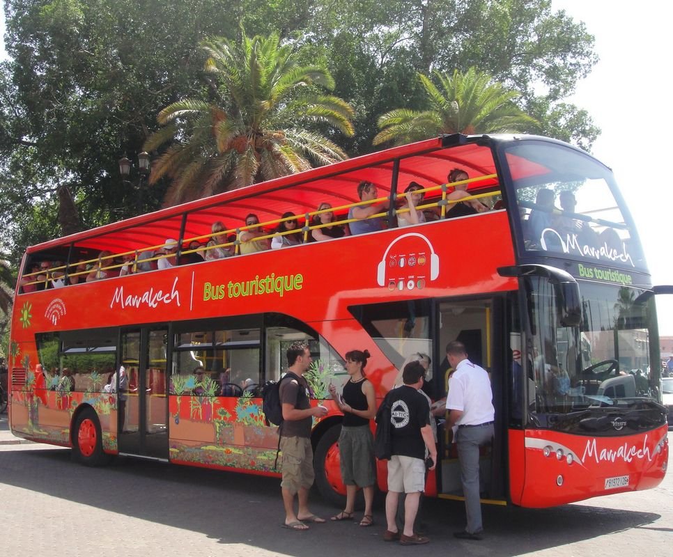 bus touristique de marrakech