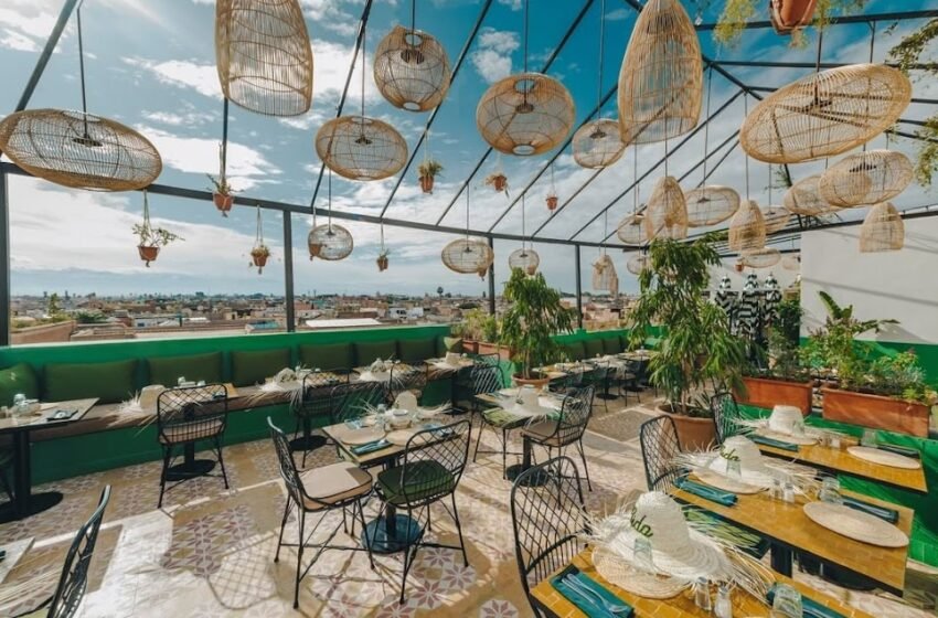 L’Mida Rooftop à Marrakech avec vue sur la médina
